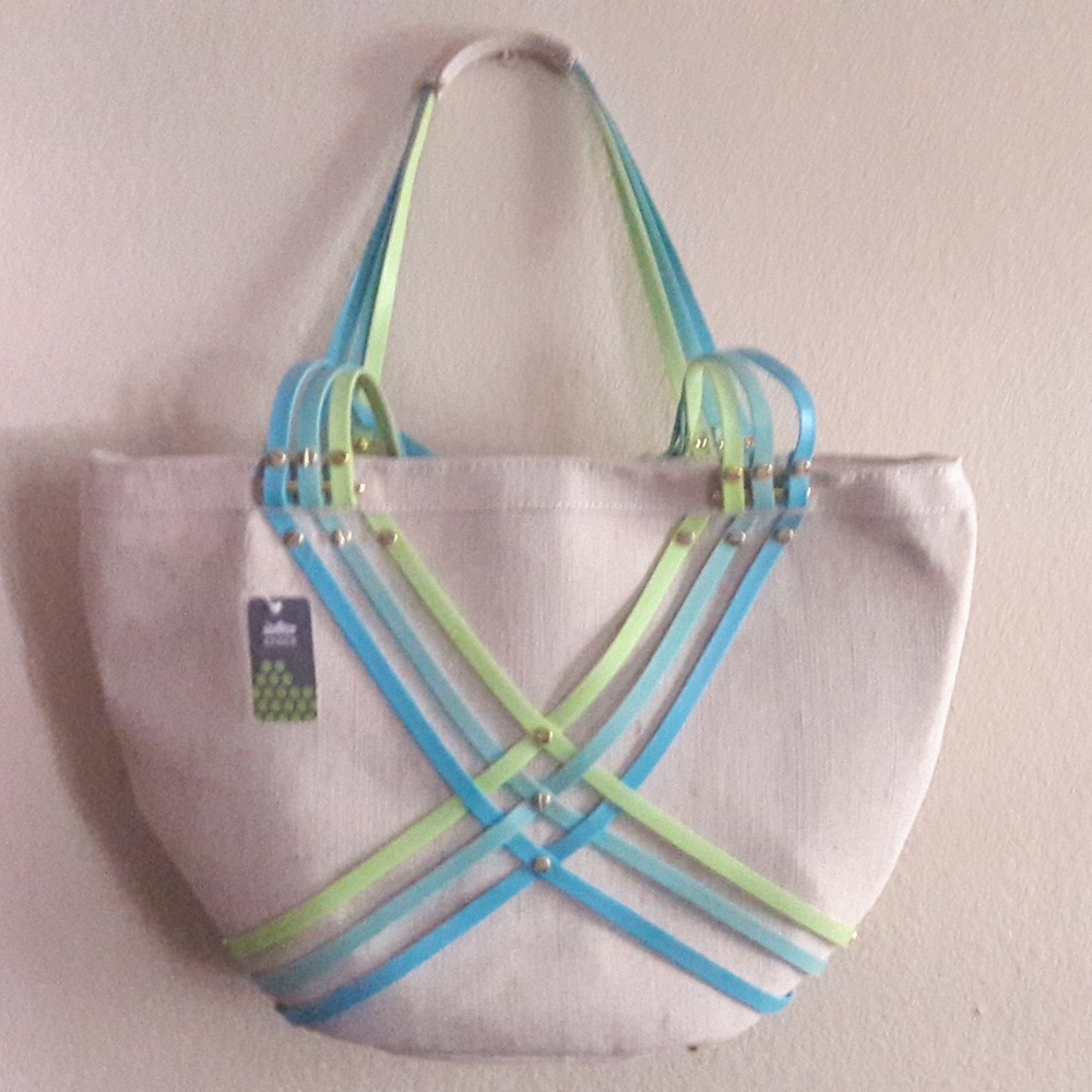 NWT Crocs Canvas Purse